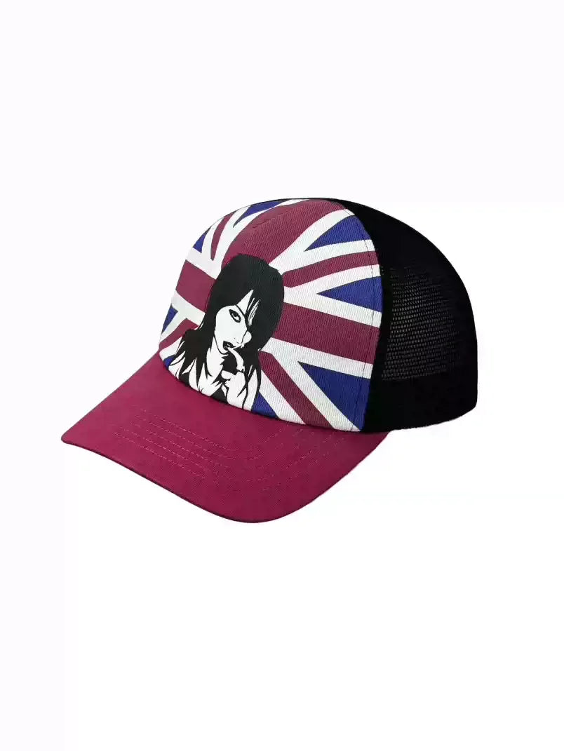 Union Graphic Mesh Trucker Cap