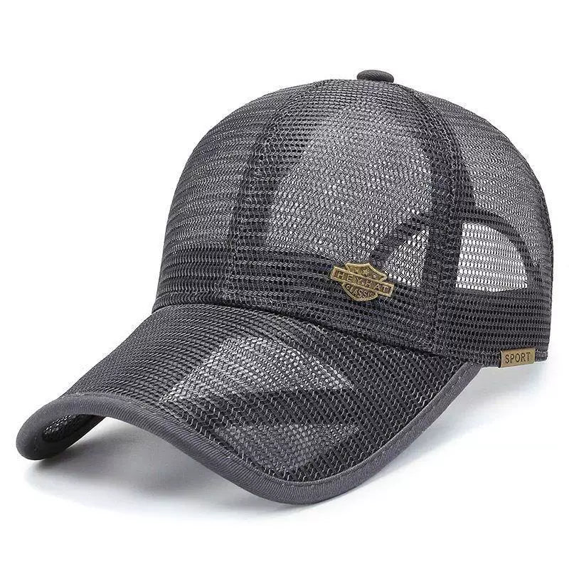 Classic Breathable Mesh Snapback Cap
