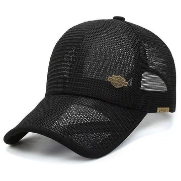 Classic Breathable Mesh Snapback Cap