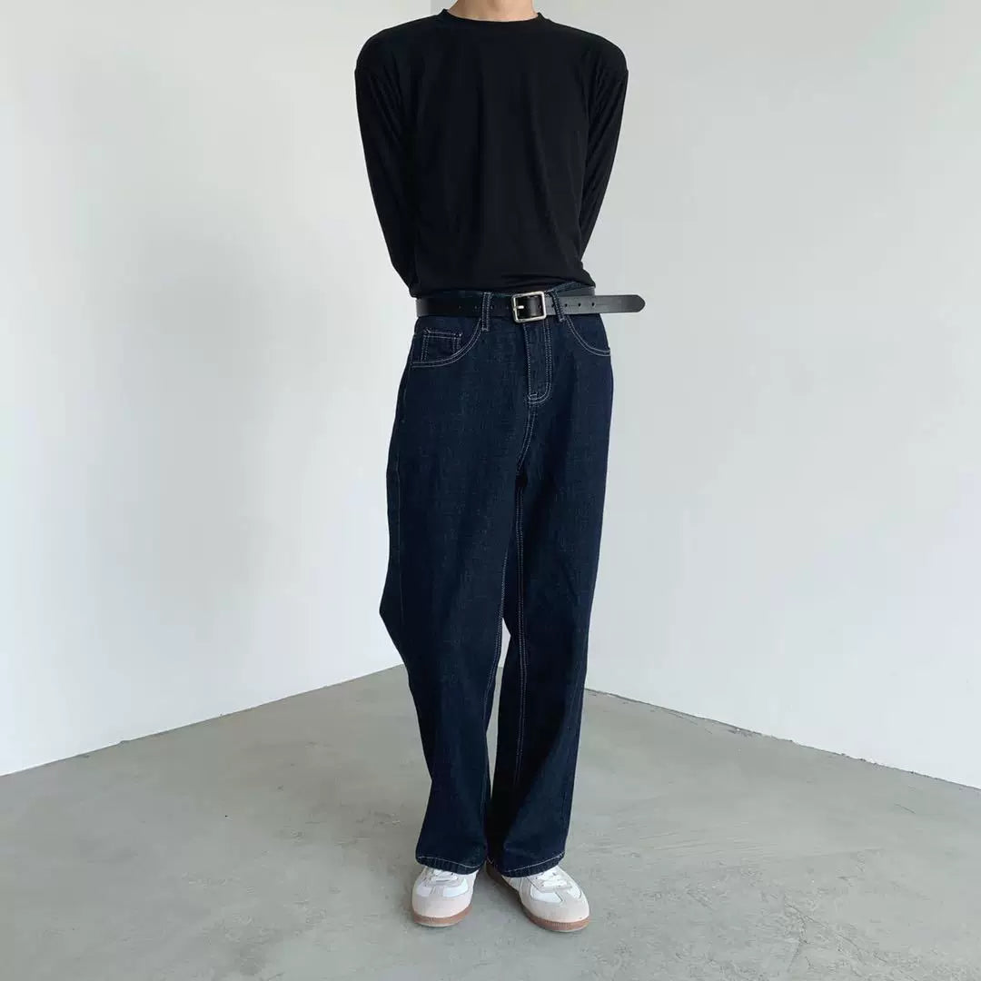 Deep Indigo Relaxed Fit Jeans
