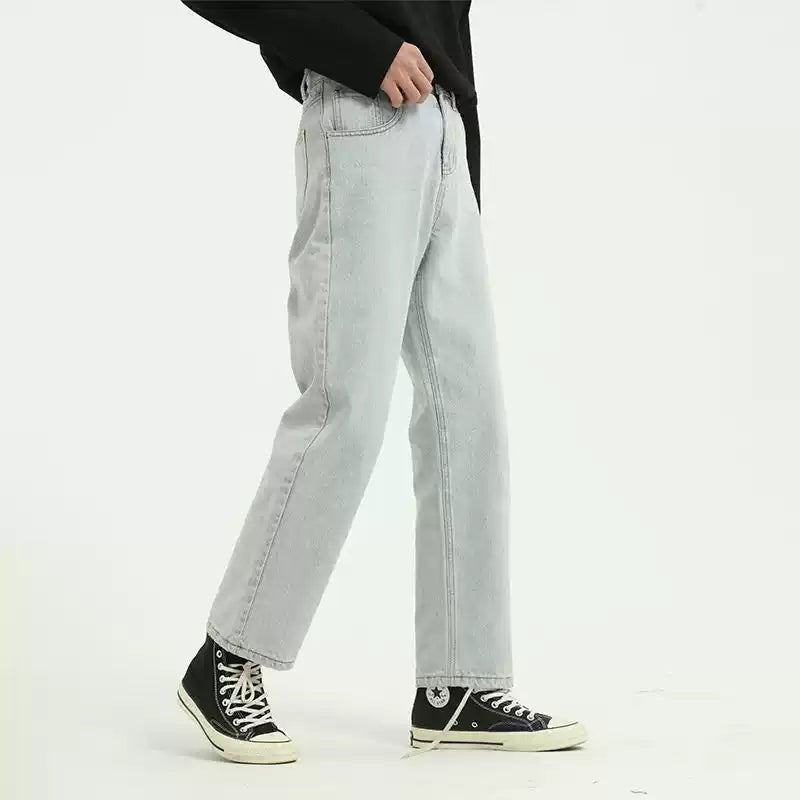 Icy Blue Vintage Straight Leg Jeans