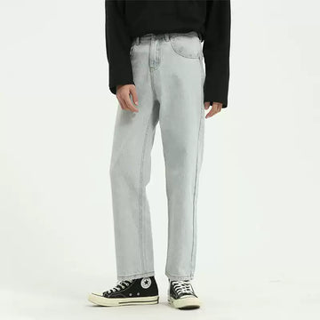 Icy Blue Vintage Straight Leg Jeans