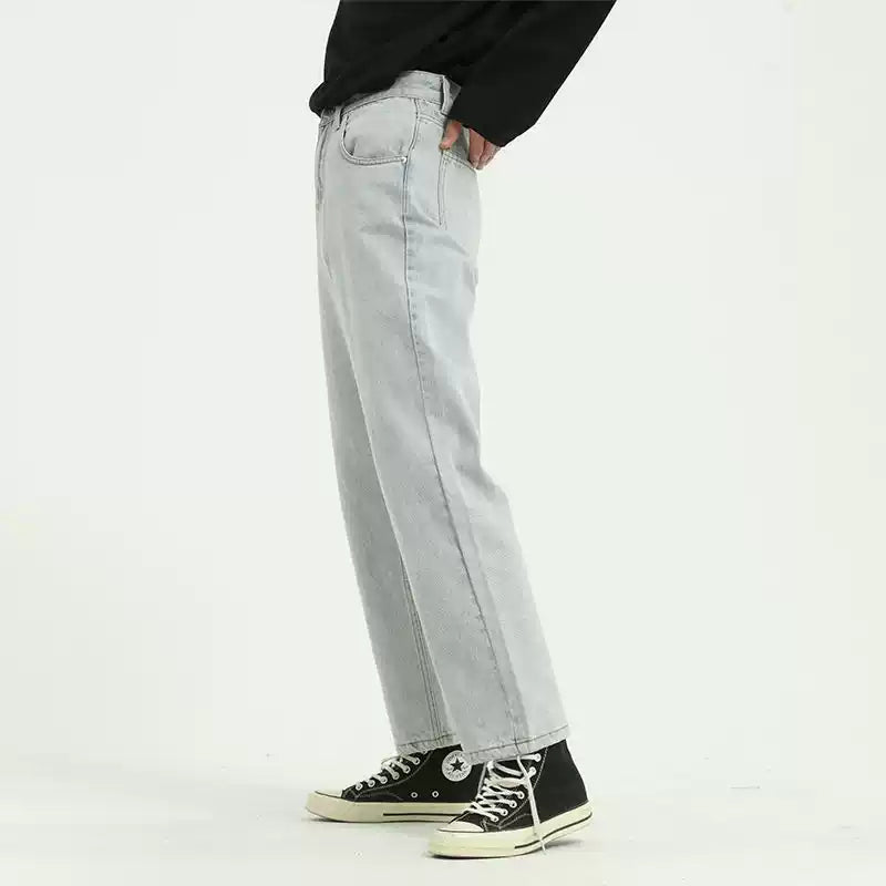 Icy Blue Vintage Straight Leg Jeans