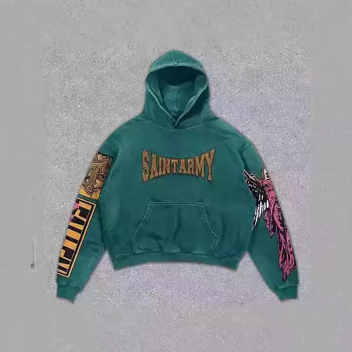 Skeleton Graphic Streetwear Hoodie