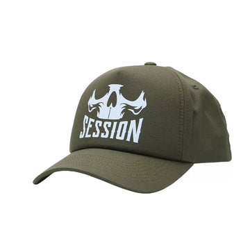 Camo Skull Washed Baseball Cap