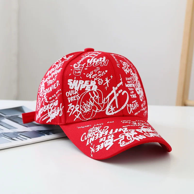 Urban Graffiti Washed Cotton Cap