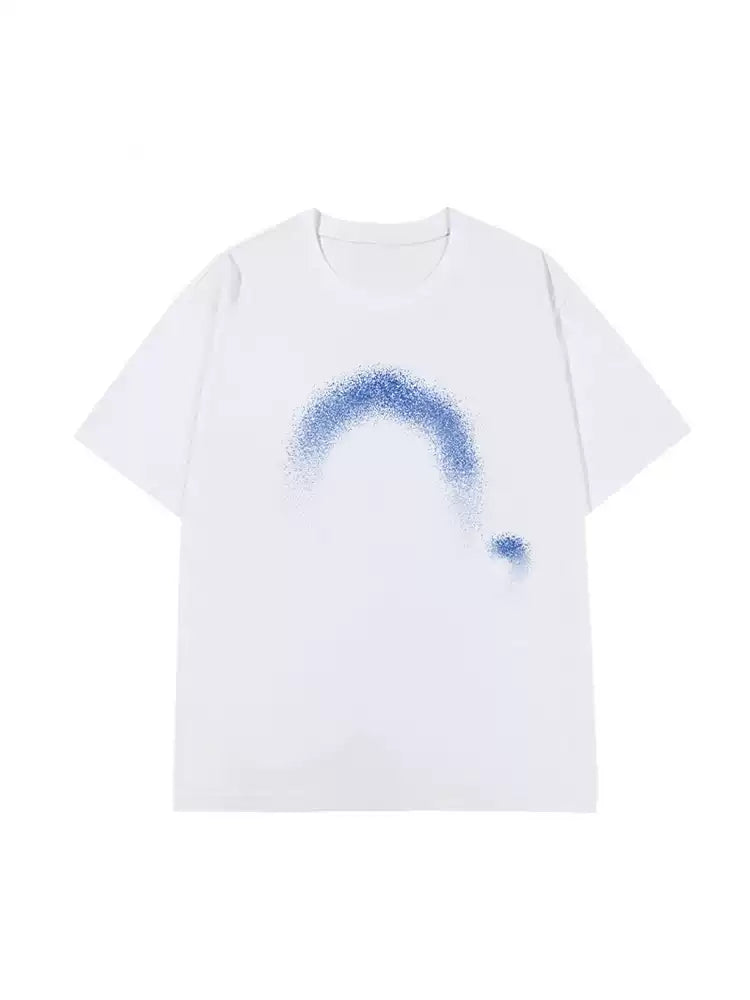 Vintage Halo Graphic Cotton T-Shirt